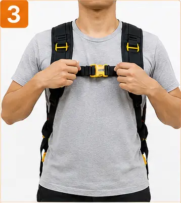 Travel backpack